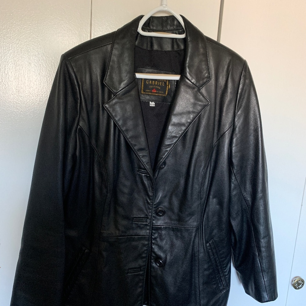 Leather jacket